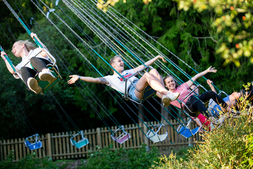 Chaises volantes - ange michel - sensation - manège à sensation - parc d'attraction