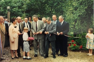 Jour de l'inauguration du parc