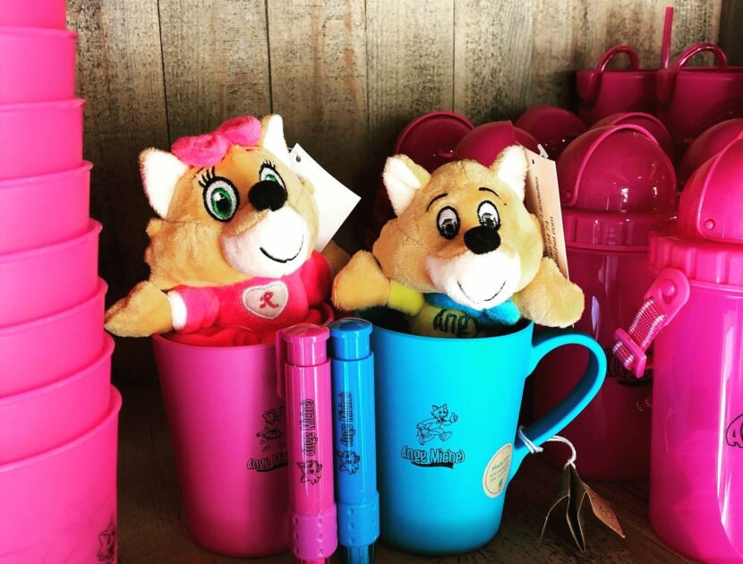 Angy et Roxy peluche et mug