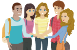 Visuel groupe ados