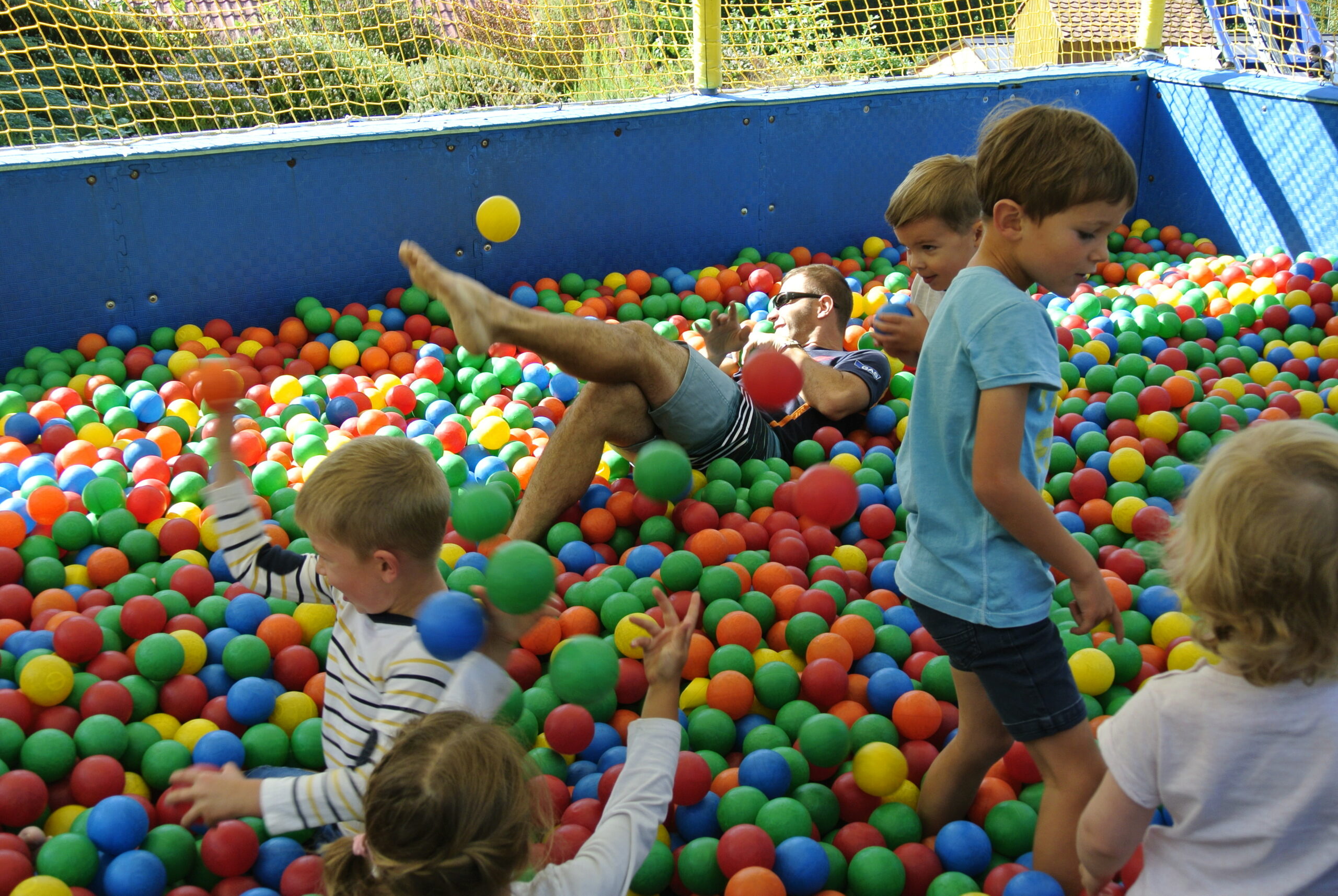 Piscine à boules