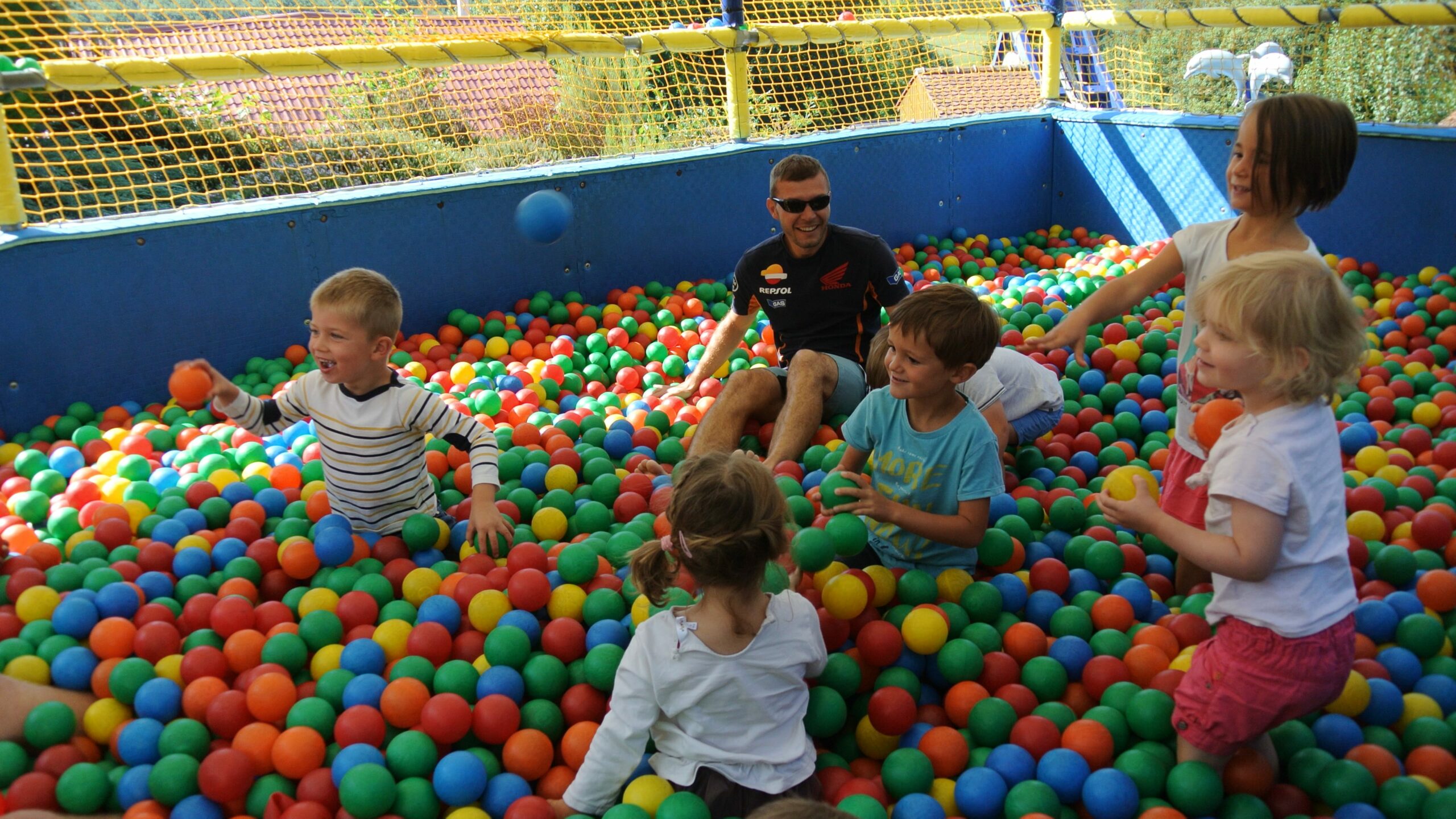 Piscine à boules 