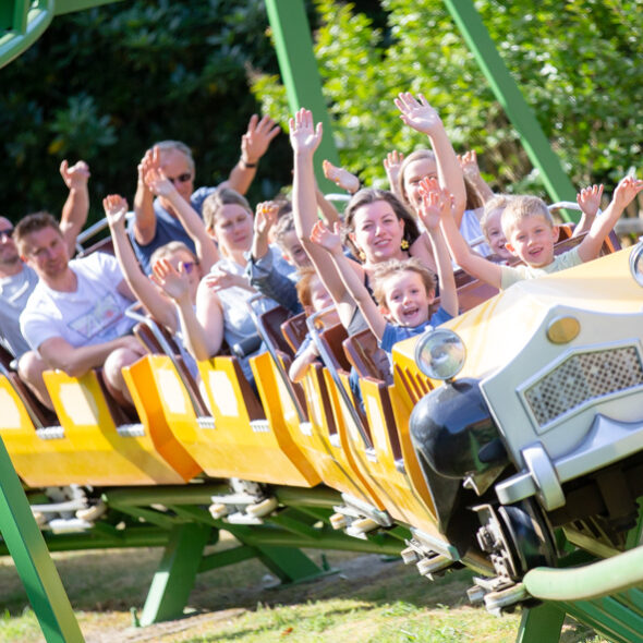 tacot en folie au parc Ange Michel